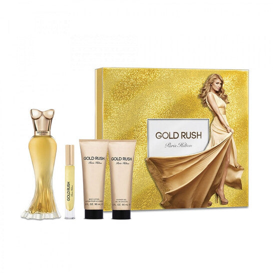 Paris Hilton Ladies Gold Rush Gift Set Fragrances