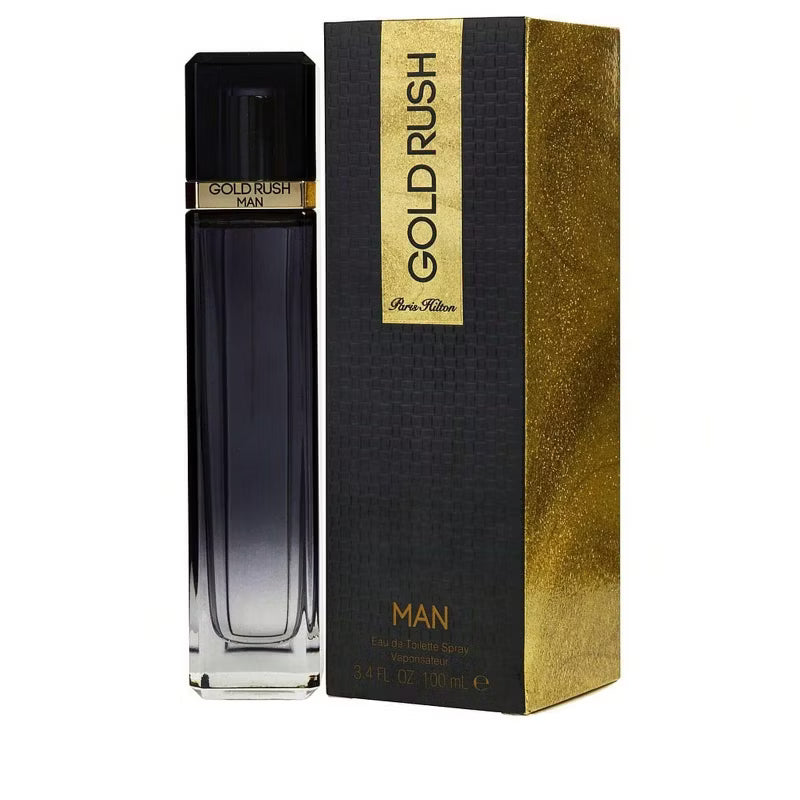 Paris Hilton Gold Rush Men Eau De Toilette Spray 3.4 oz