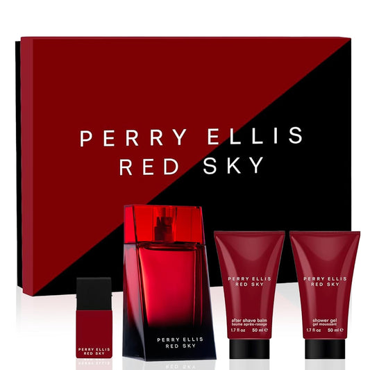 Perry Ellis Red Sky 4-Piece Gift Set