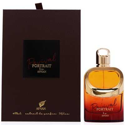 Afnan Portrait Revival Brown Eau de Parfum Spray 3.3 OZ