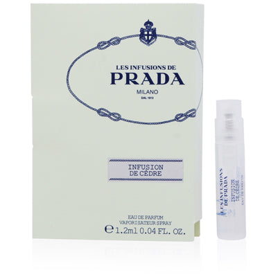 Prada Infusion Iris Cedre Eau de Parfum Spray for Women, 0.04 oz (1 ml)