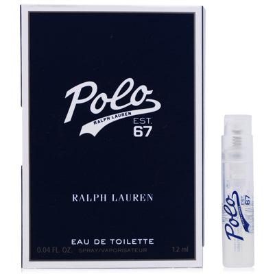Ralph Lauren Polo Eau de Toilette Spray for Men, 0.04 oz (1 ml)