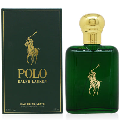 Ralph Lauren Polo Eau de Toilette Spray for Men, 4 oz (118 ml)