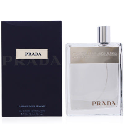 Prada Prada Amber Pour Homme Eau de Toilette 3.4 OZ for Men