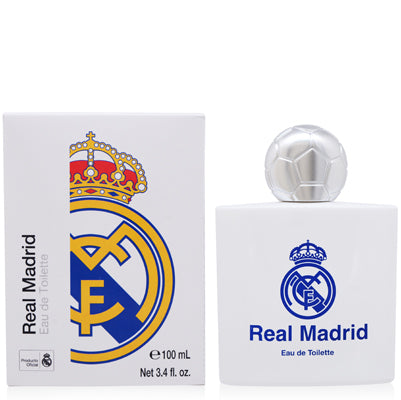 Real Madrid Eau de Toilette Spray for Men, 3.4 oz (100 ml)