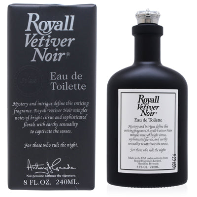 Royall Fragrances Royall Vetiver Noir Eau de Toilette Splash for Men, 8 oz (237 ml)