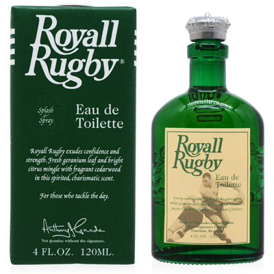 Royall Fragrances Royall Rugby Edt Pour/Spray for Men, 4 oz (118 ml)