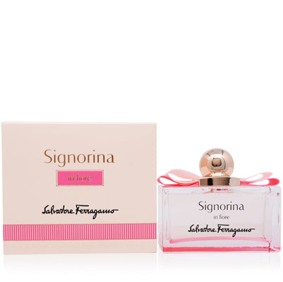 Salvatore Ferragamo Signorina In Fiore Eau de Toilette Spray for Women, 3.4 oz (100 ml)