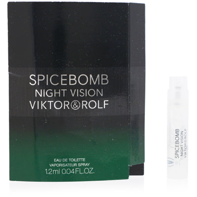 Viktor & Rolf Spicebomb Night Vision Eau de Toilette Spray for Men, 0.04 oz (1 ml)