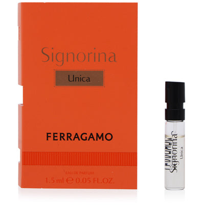 Salvatore Ferragamo Signorina Unica Eau de Parfum Spray for Women, 0.05 oz (1 ml)