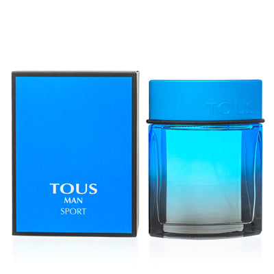 Tous Man Sport Eau de Toilette Spray for Men, 3.4 oz (100 ml)