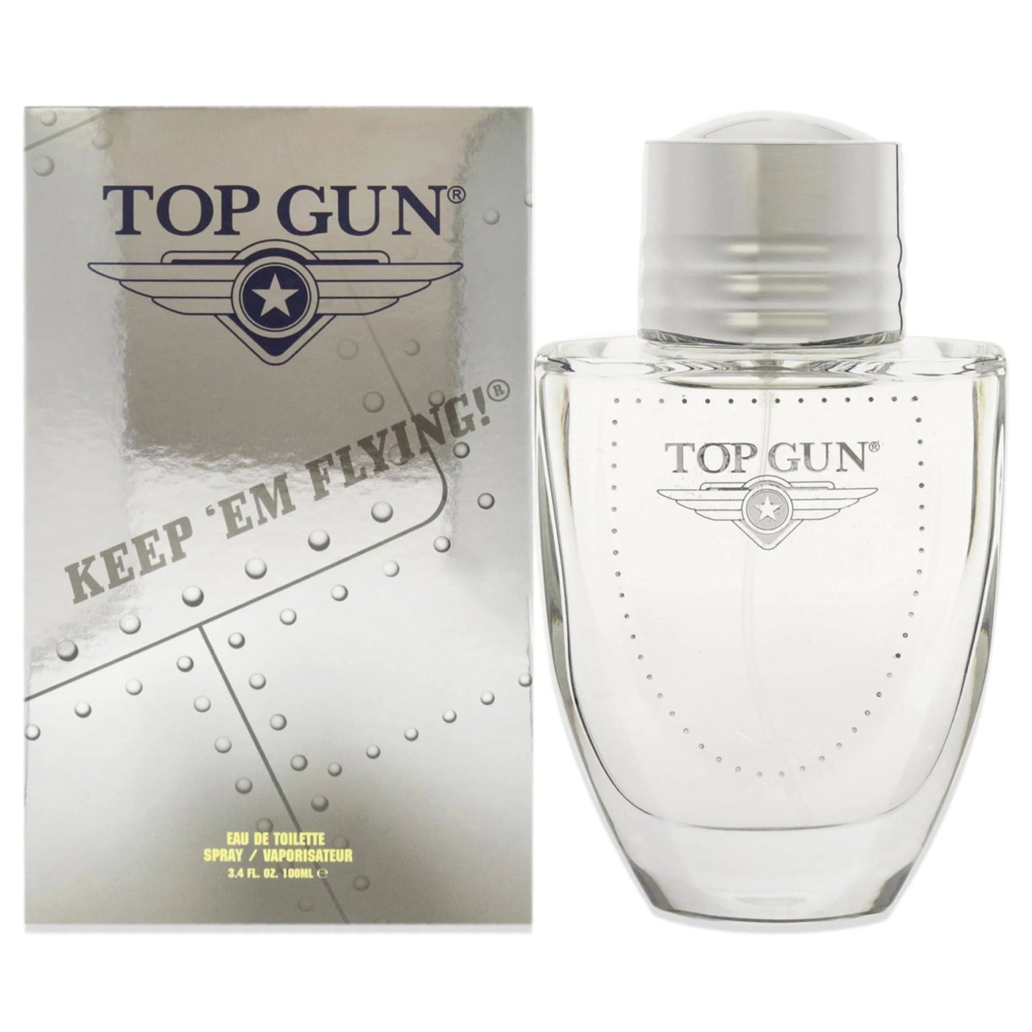 Top Gun Keep 'em Flying Men Eau de Toilette Spray 3.4oz