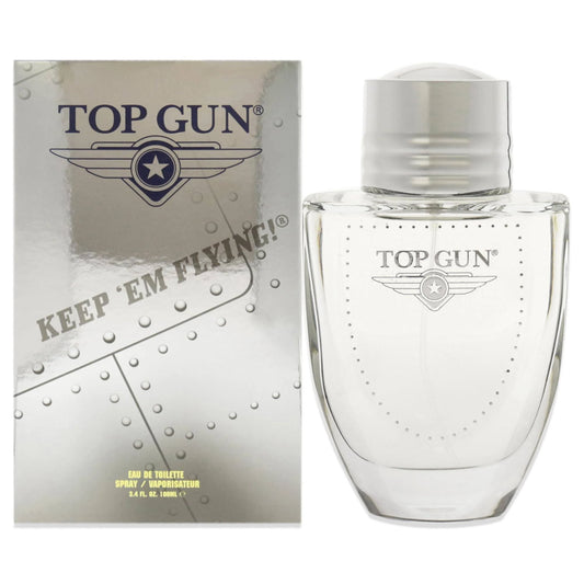 Top Gun Keep 'em Flying Men Eau de Toilette Spray 3.4oz