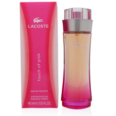 Lacoste Touch Of Pink Eau de Toilette 3.0 OZ for Women