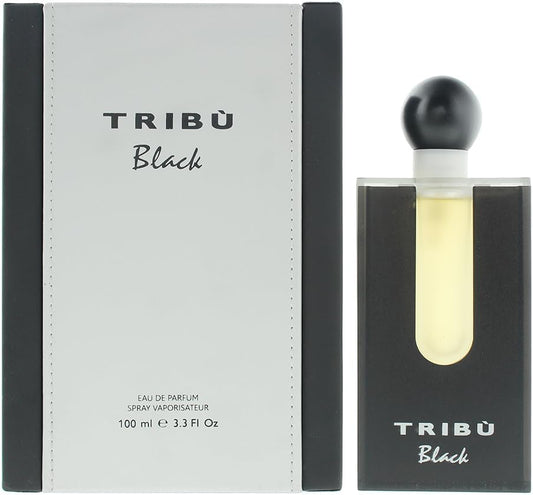 United Colors of Benetton Tribu Black by Benetton Men Eau De Parfum Spray 3.3 oz