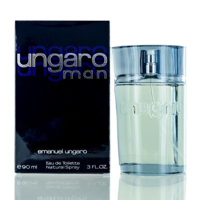 Ungaro Man Eau de Toilette Spray for Men, 3 oz (90 ml)