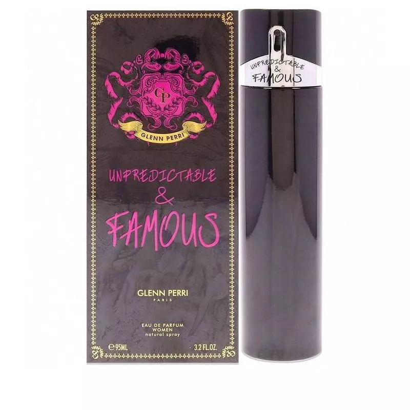 Glenn Perri Unpredictable & Famous Women Eau De Parfum Spray 3.2 oz