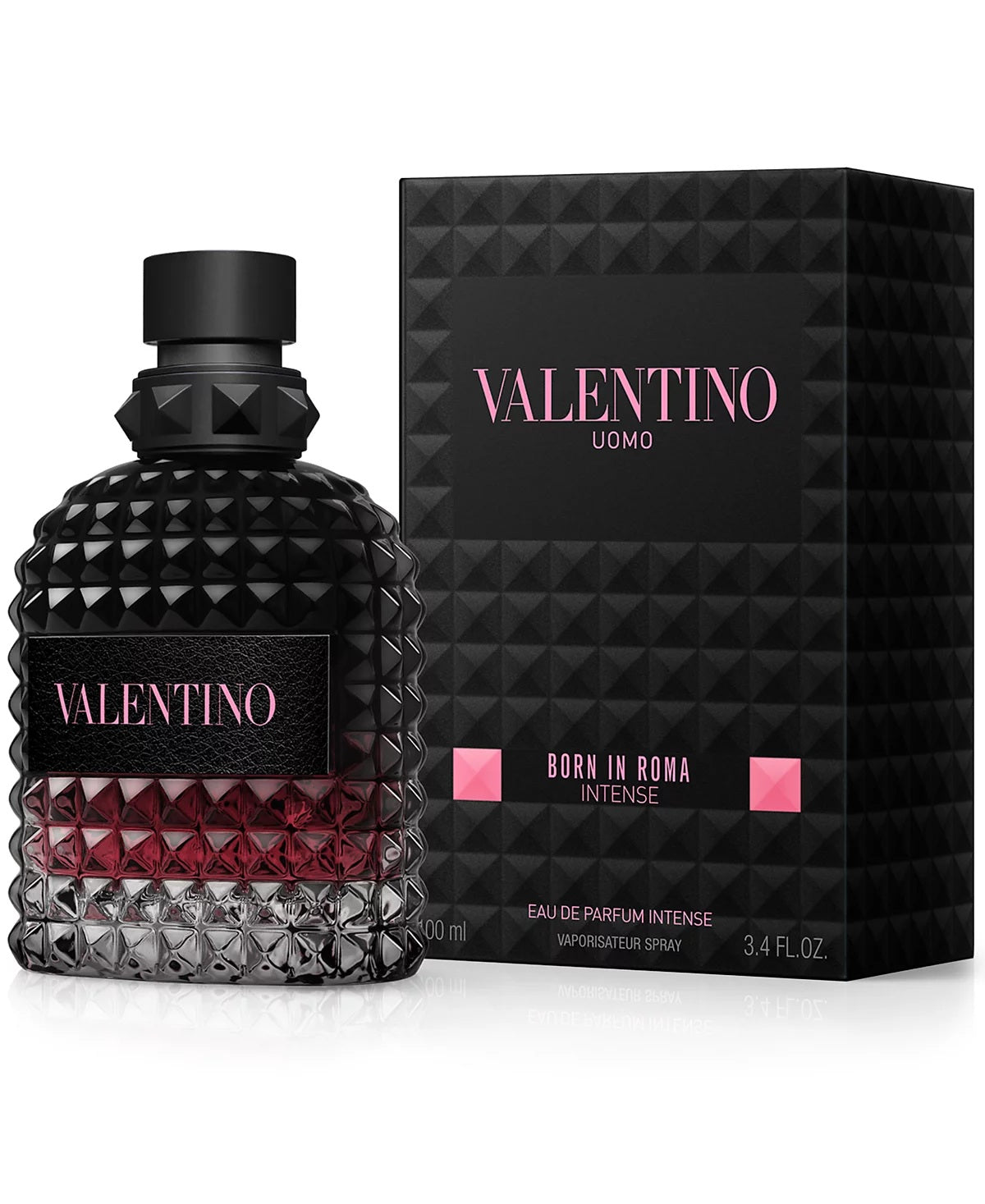 VALENTINO UOMO BORN IN ROMA INTENSE EAU DE PARFUM SPRAY FOR MEN 3.4 oz
