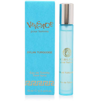 Versace Dylan Turquoise Eau de Toilette Spray for Women, 0.3 oz (7.5 ml)