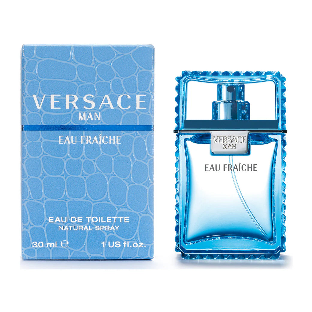 Versace Man Eau Fraiche by Versace for Men 3.4 oz Eau de Toilette Spray