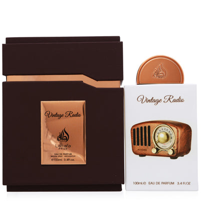 Lattafa Pride Vintage Radio Eau de Parfum 3.4 OZ
