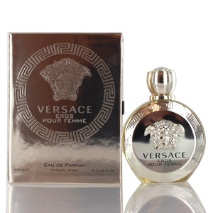 Versace Eros Eau de Parfum Spray for Women, 3.4 oz (100 ml)
