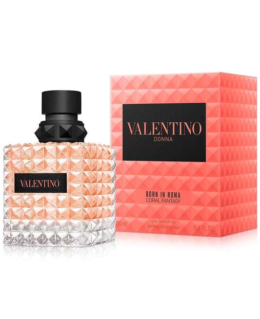 Valentino Donna Born In Roma Coral Fantasy Perfume for women Eau de Parfum, 3.4 oz