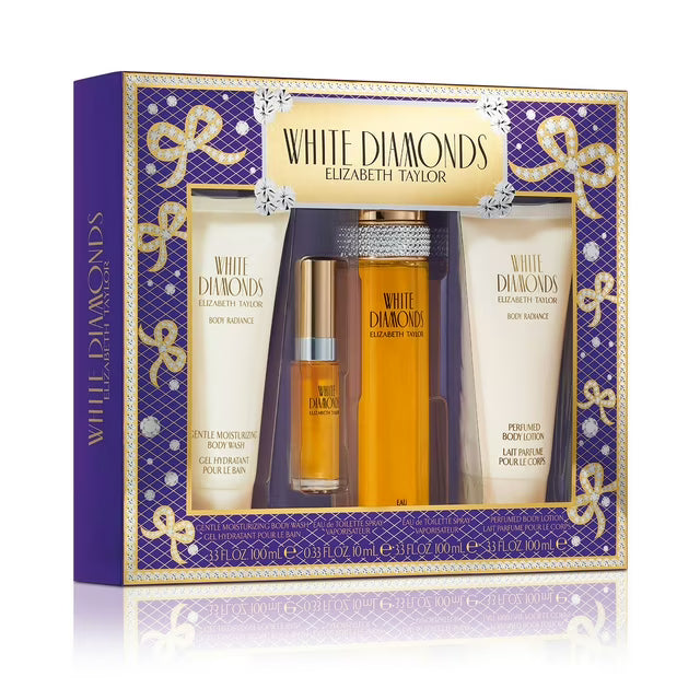 Elizabeth Taylor White Diamonds Eau de Toilette Set For Women