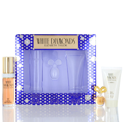 Elizabeth Taylor White Diamonds 3-Piece Gift Set for Women