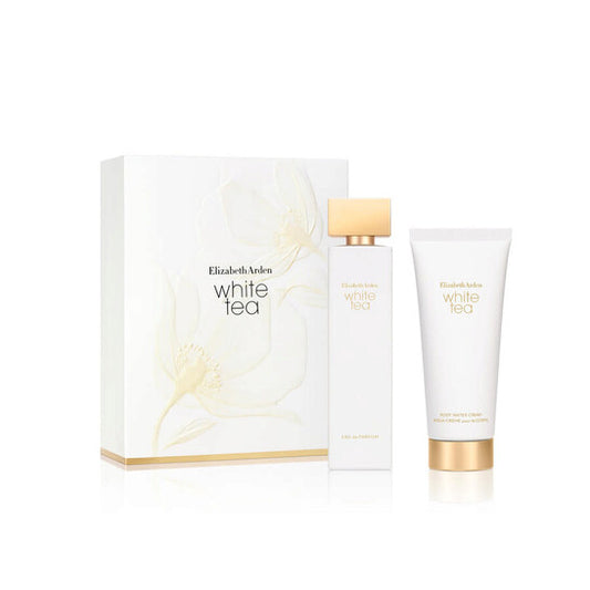 Elizabeth Arden Ladies White Tea Gift Set EDT and Body Cream