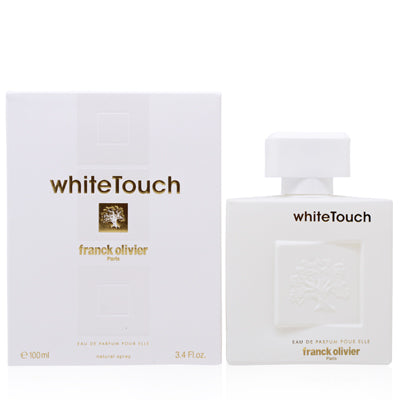 Franck Olivier White Touch Eau de Parfum Spray for Women, 3.4 oz (100 ml)