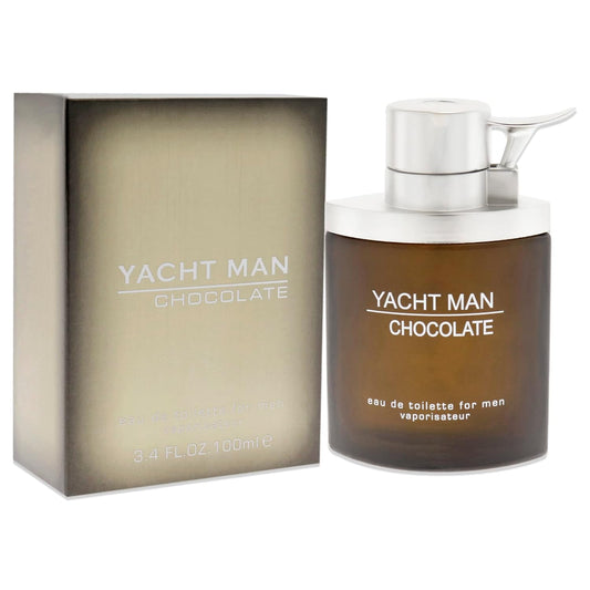 Myrurgia Yacht Man Eau De Toilette Spray for Men, Chocolate, 3.4 Ounce