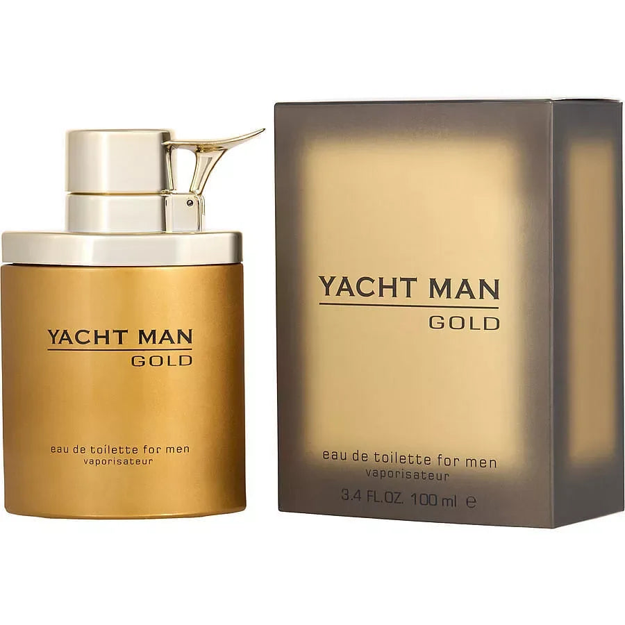 Myrurgia Yacht Man Gold Men Eau de Toilette Spray 3.4oz