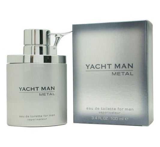Myrurgia Yacht Man Metal 3.4 oz Eau De Toilette For Men
