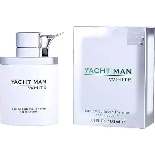 Myrurgia Yacht Man White Men Eau de Toilette Spray 3.4oz