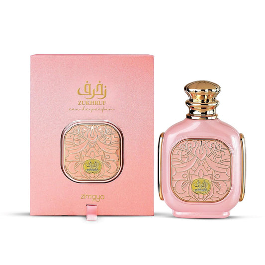 Afnan Zimaya Precious Collection Unisex Zukhruf Pink EDP Spray 3.4 oz