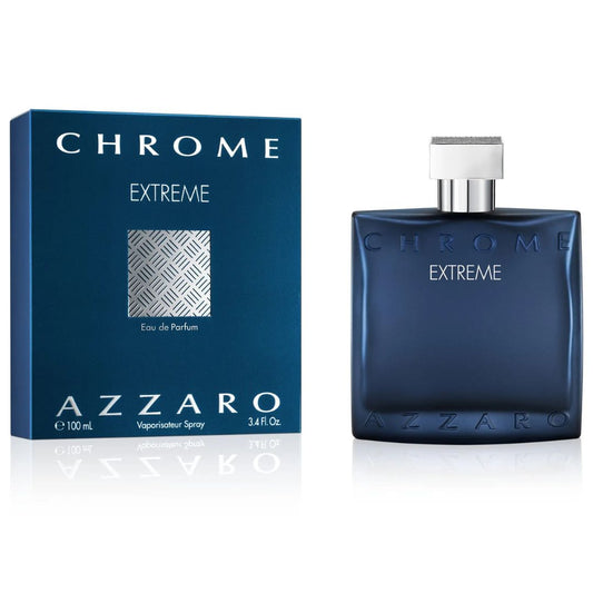 Azzaro Chrome Extreme Cologne for Men Eau De Parfum Spray 3.4 oz