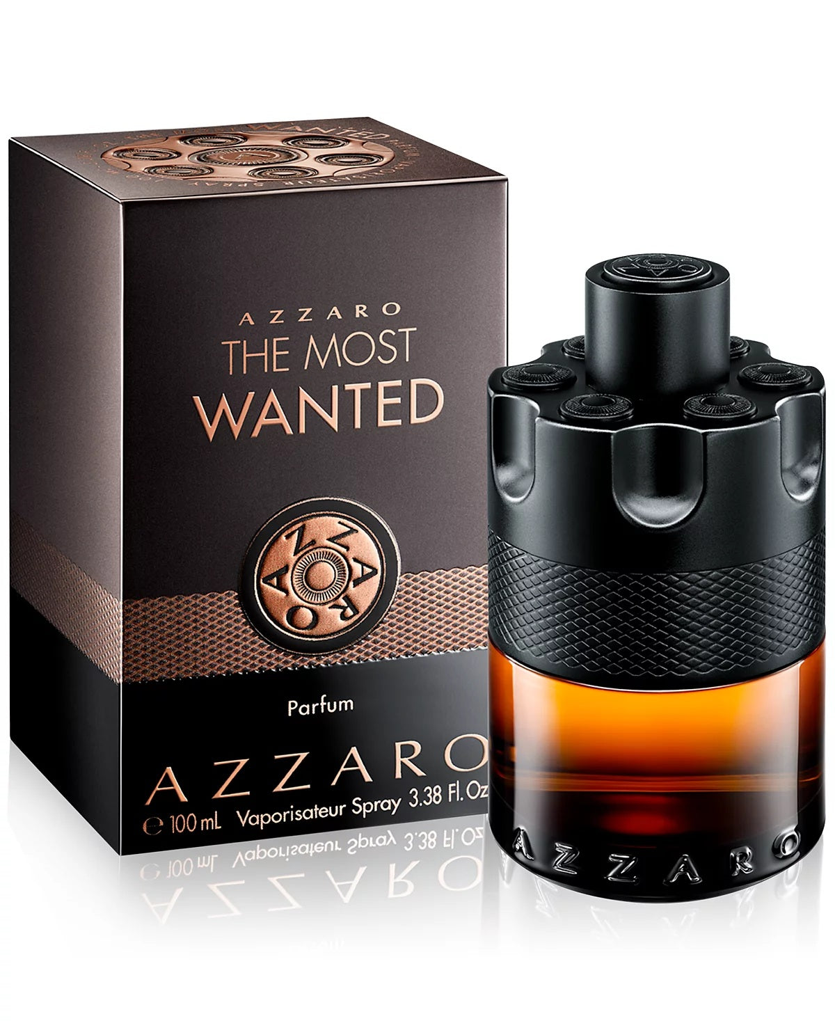 Azzaro The Most Wanted Parfum for Men Cologne Spray 3.3 oz