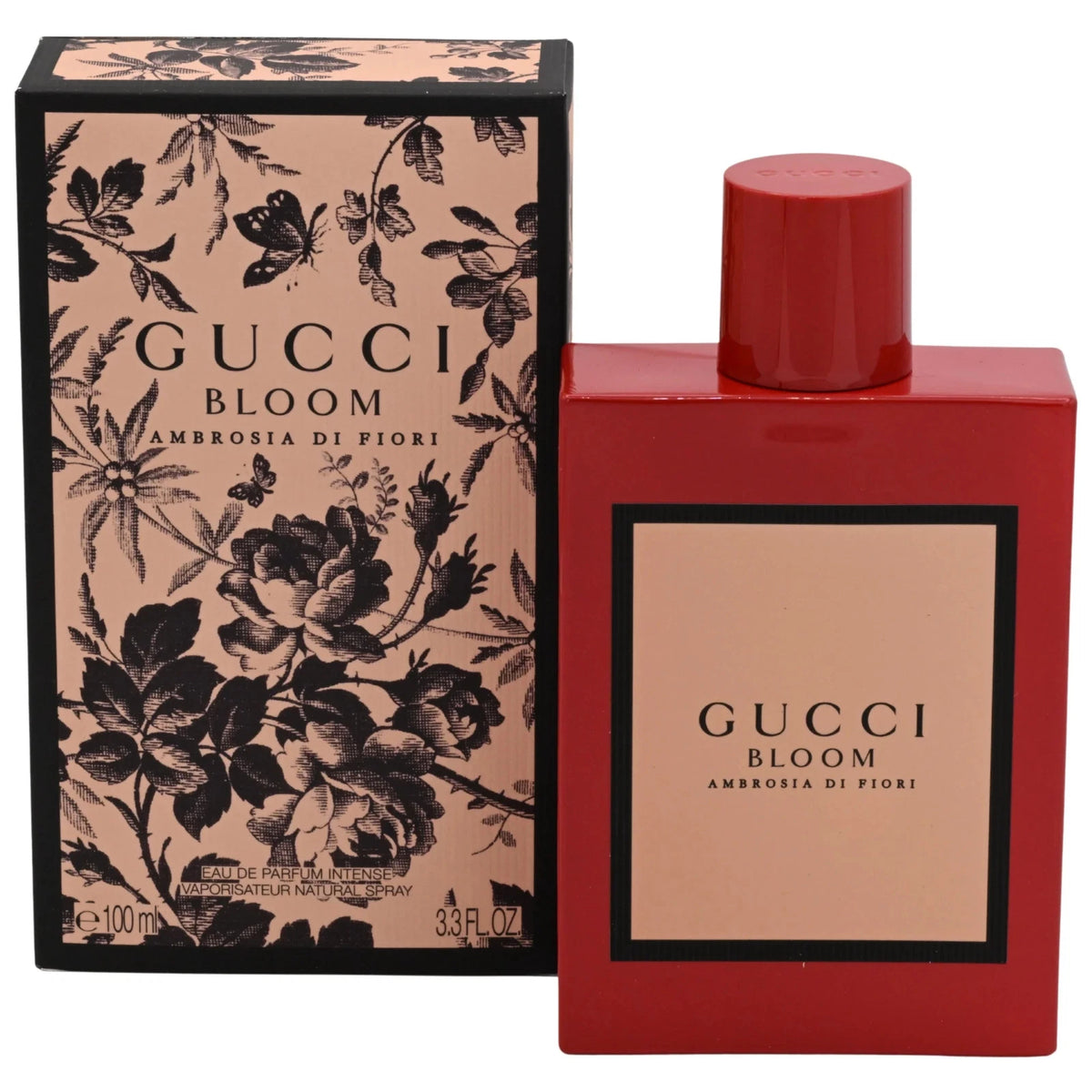 GUCCI BLOOM AMBROSIA DI FIORI EDP SPRAY INTENSE for Women 3.3 OZ
